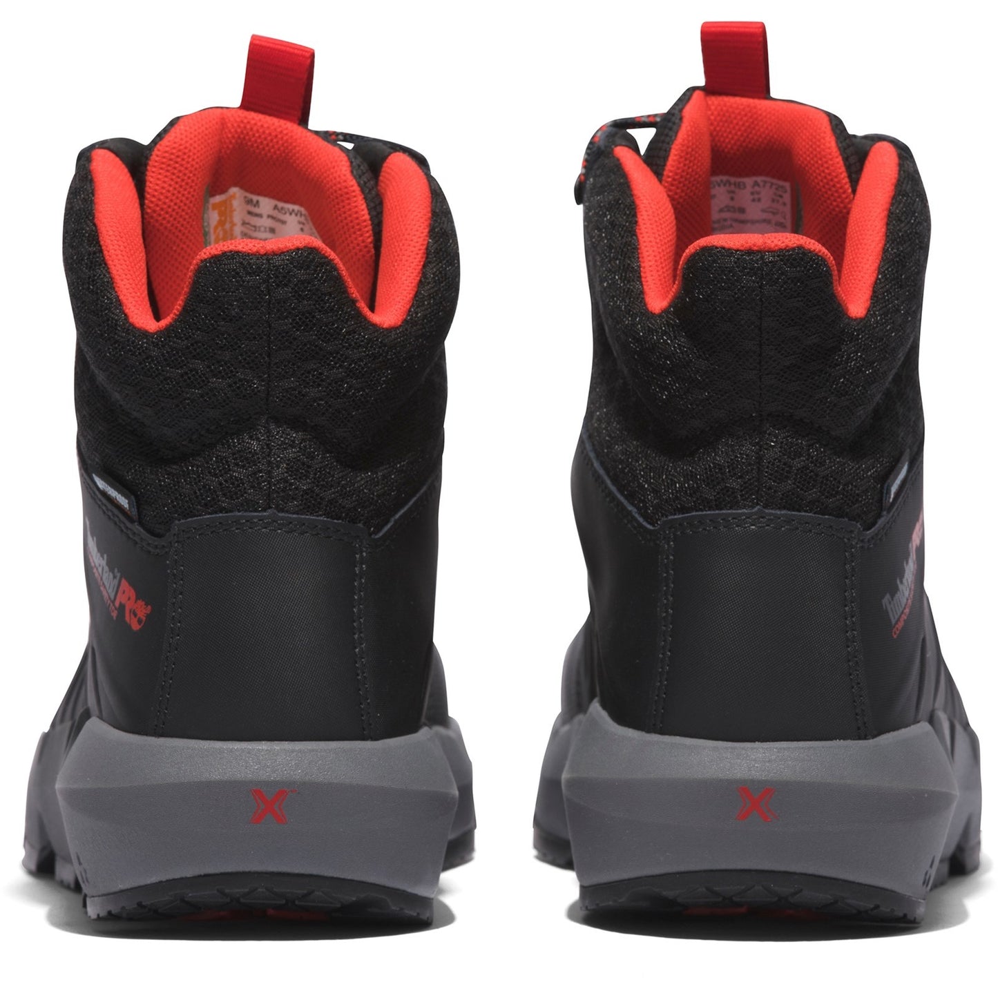 Morphix 6" Safety Boot | Black/Red