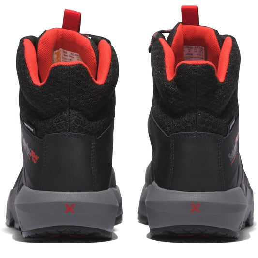 Morphix 6" Safety Boot | Black/Red