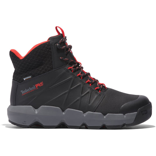 Morphix 6" Safety Boot | Black/Red