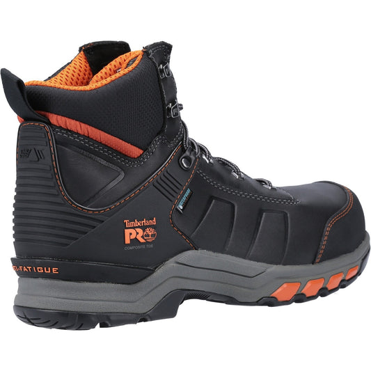 Hypercharge Composite Safety Toe Work Boot | Black/Orange