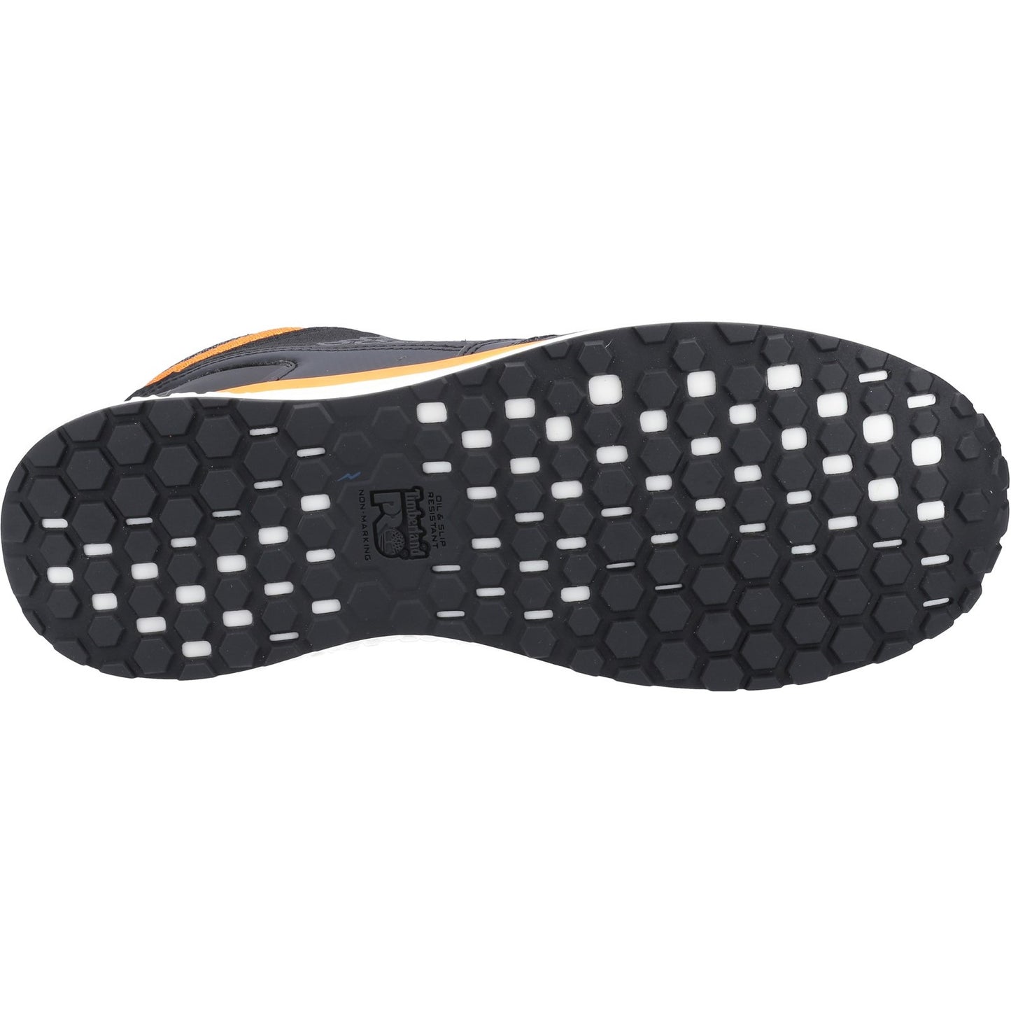 Reaxion Mid Composite Safety Boot | Black/Orange
