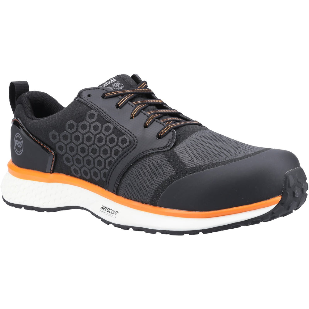 Reaxion Composite Safety Trainer | Black/Orange