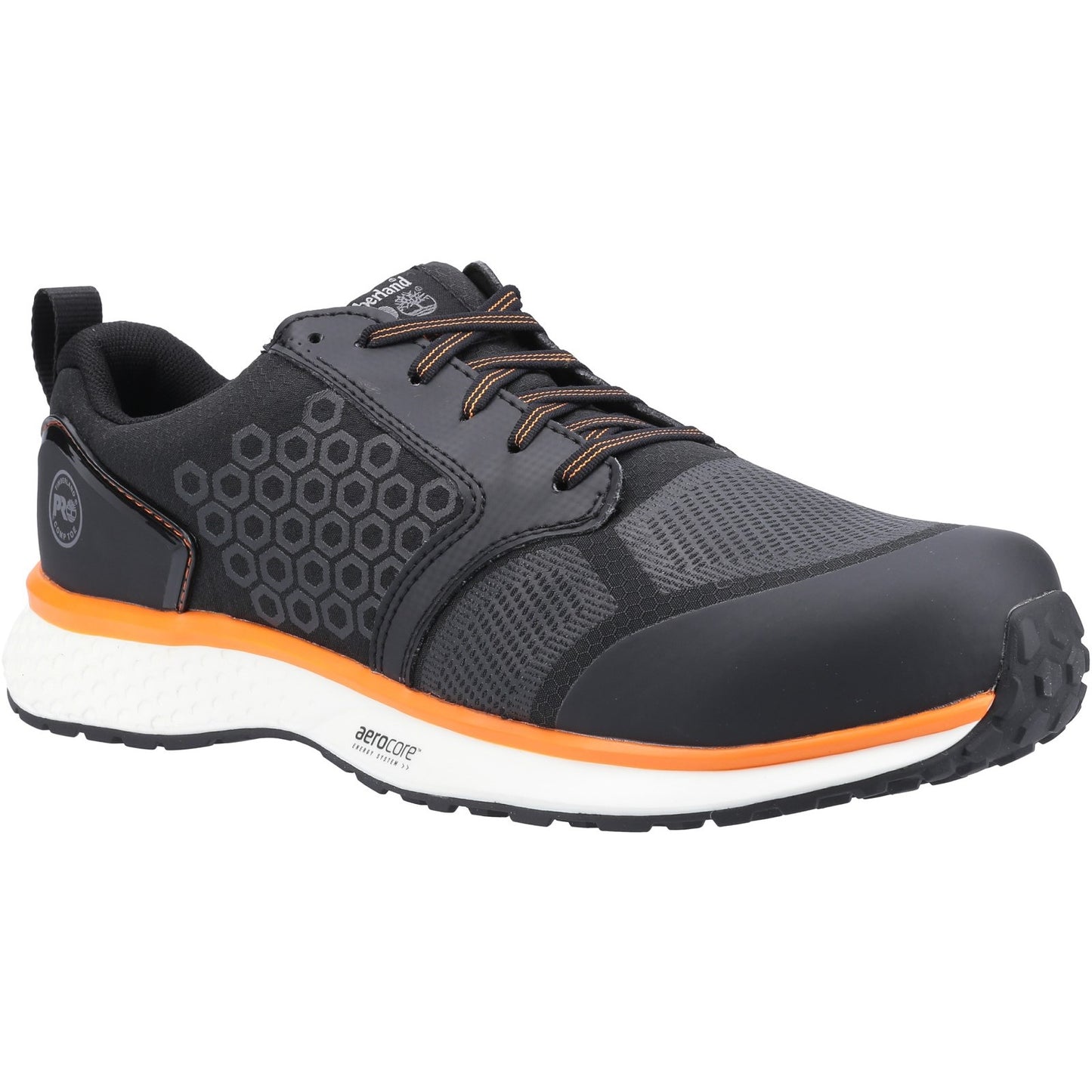 Reaxion Composite Safety Trainer | Black/Orange