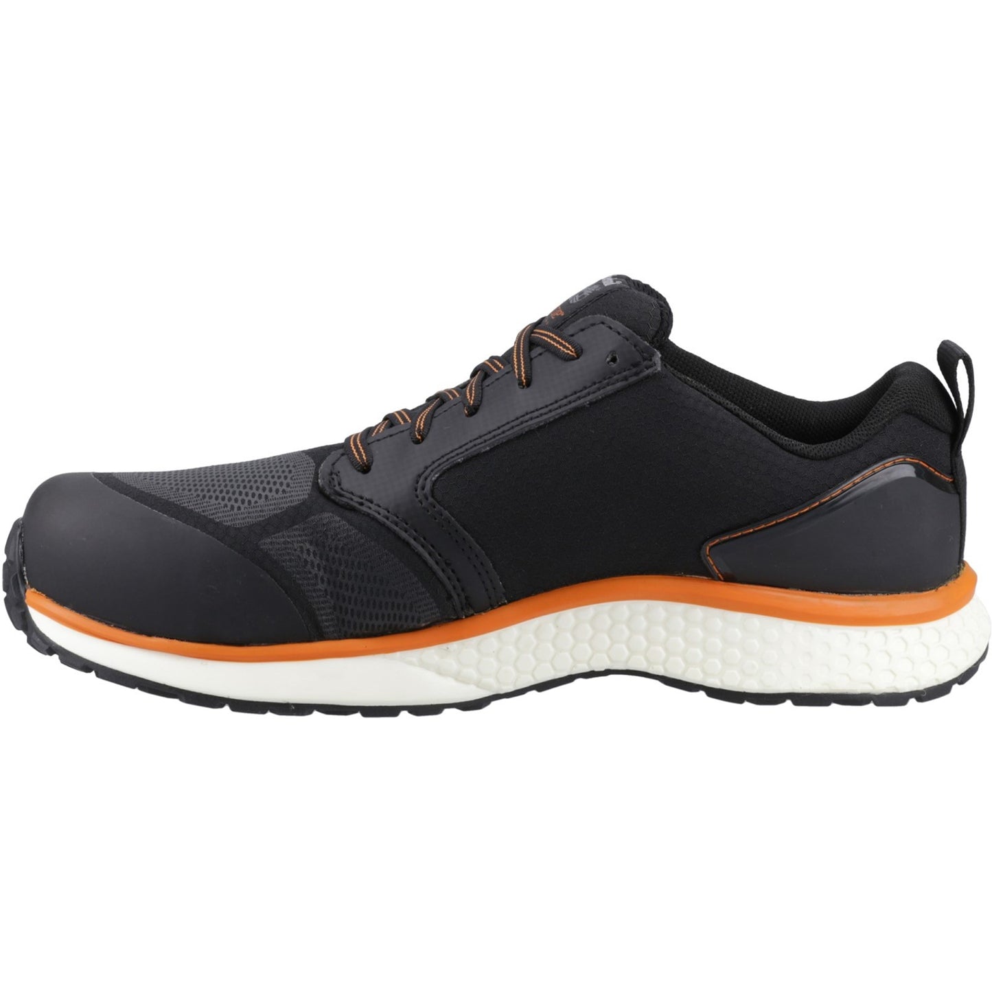 Reaxion Composite Safety Trainer | Black/Orange