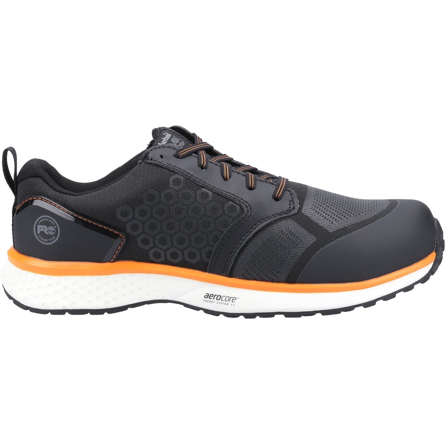 Reaxion Composite Safety Trainer | Black/Orange