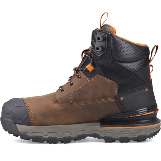 Boondock 6" Safety Boot | Brown